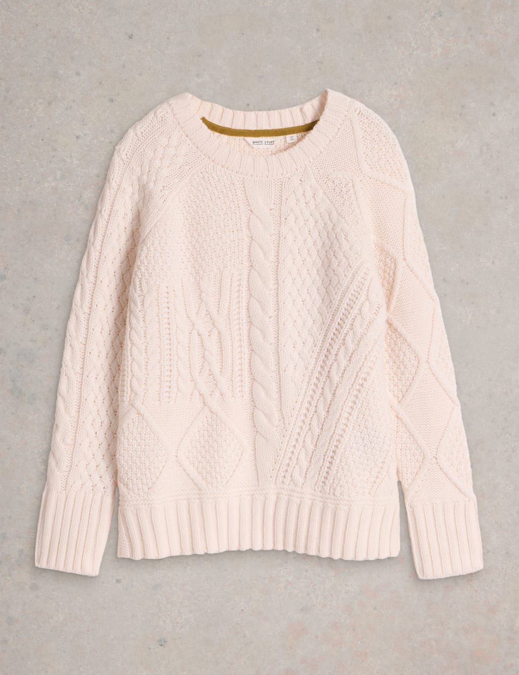 White woolly jumper online