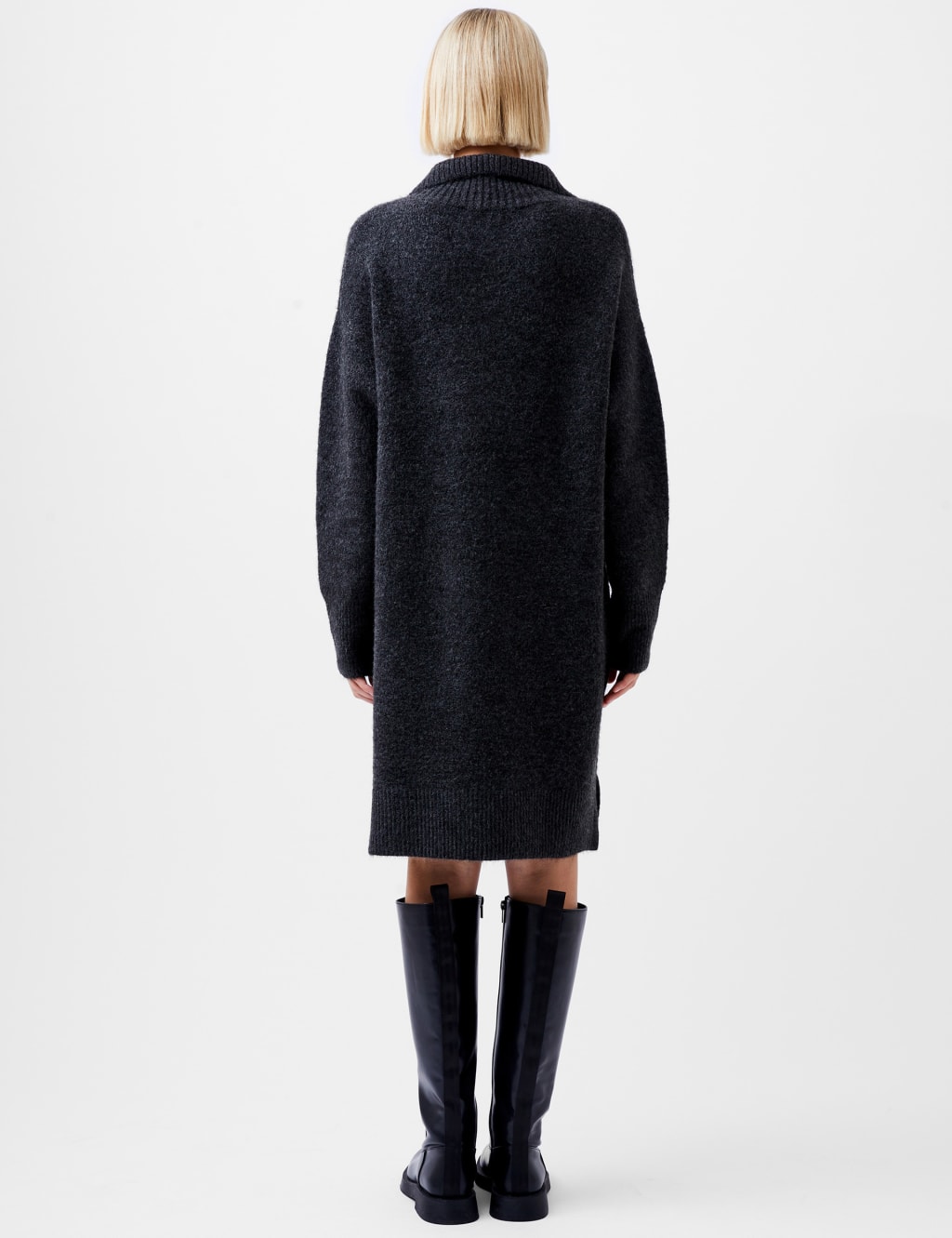 Half Zip Jumper Dress 3 of 4