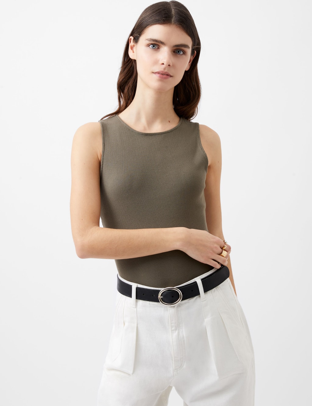 Cotton Rich Ribbed Bodysuit 1 of 4