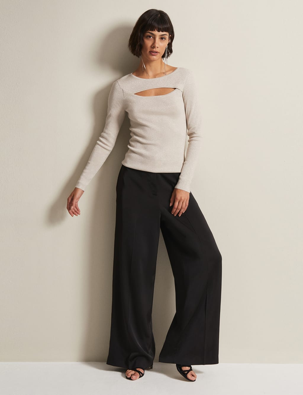 Sparkly Round Neck Knitted Top 4 of 6
