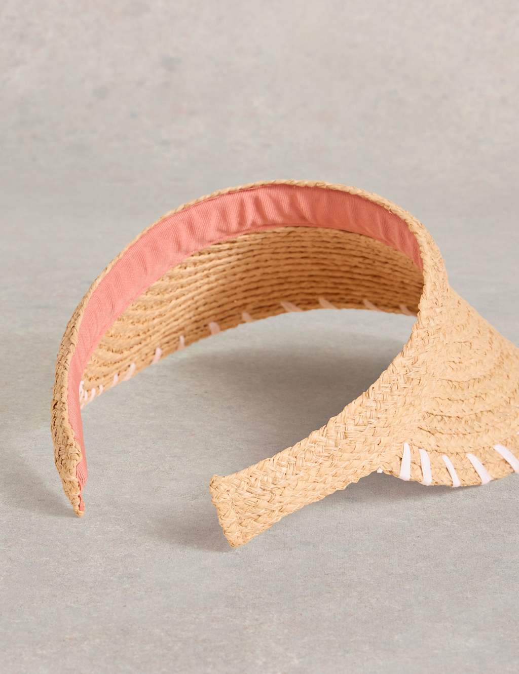 Straw Woven Visor 2 of 2