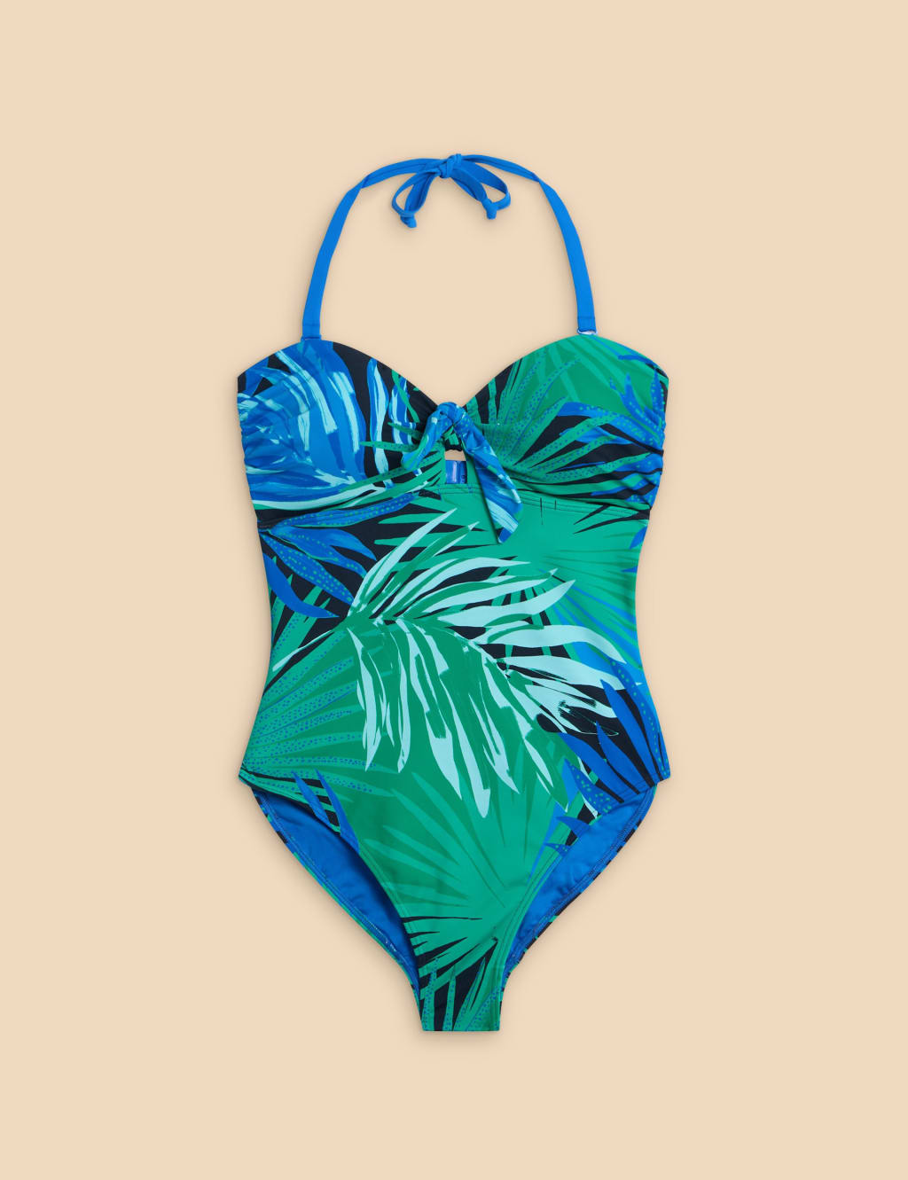 Printed Padded Bandeau Swimsuit 2 of 6