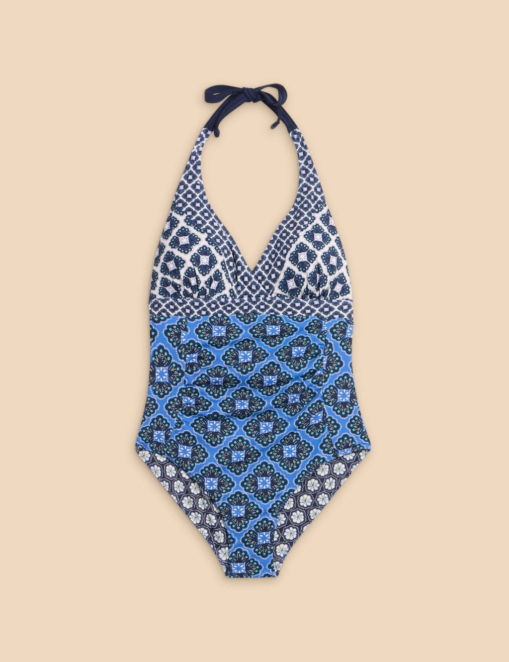 Printed Reversible Halterneck Swimsuit 2 of 6