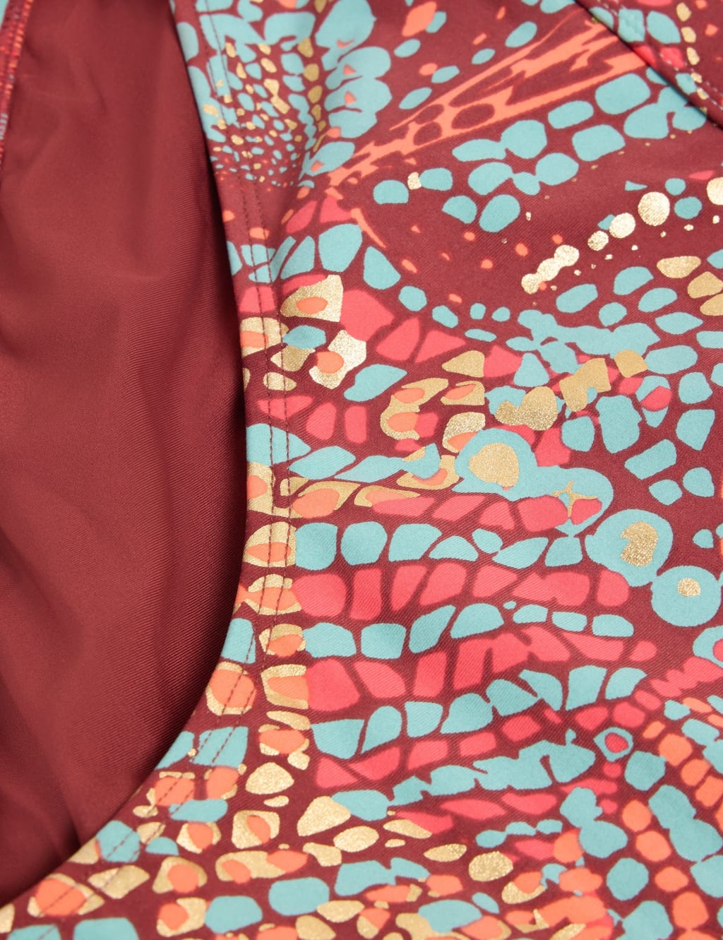 Printed Side Detail Bikini Bottoms 6 of 6