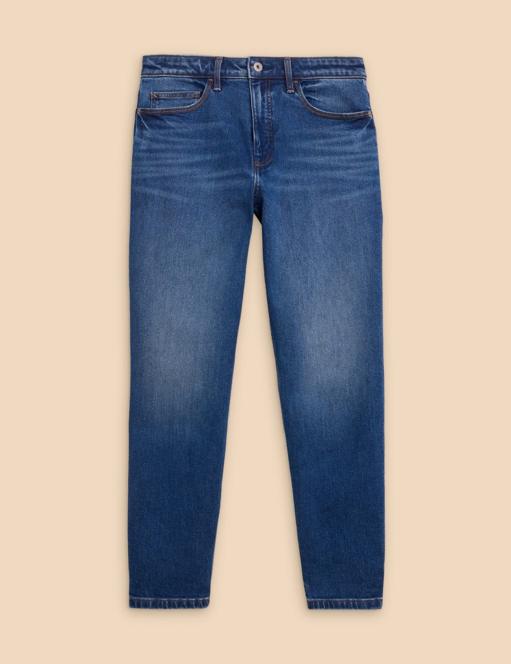 Freya Mid Rise Straight Leg Jeans 2 of 6
