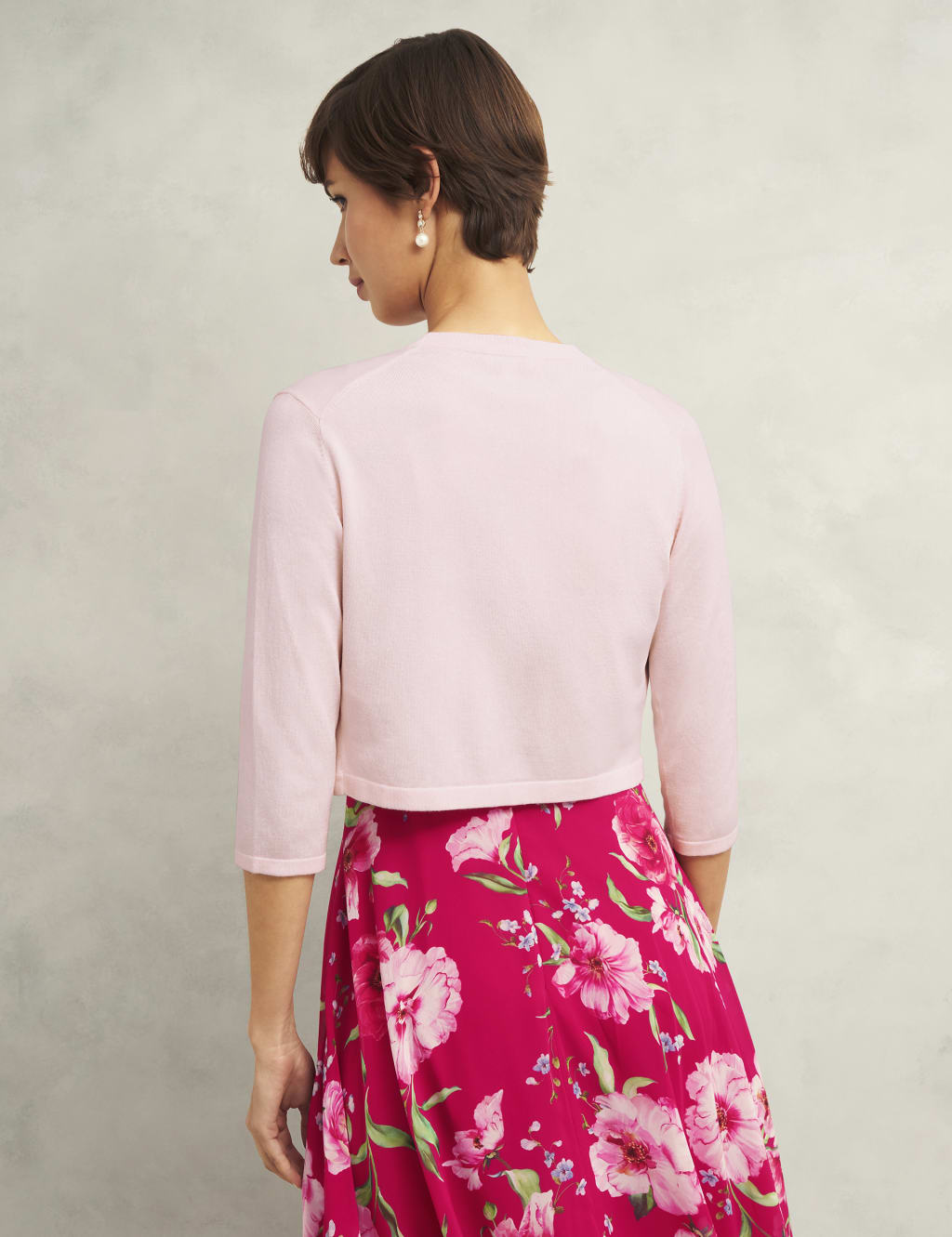 Modal Rich Cropped Cardigan 3 of 5