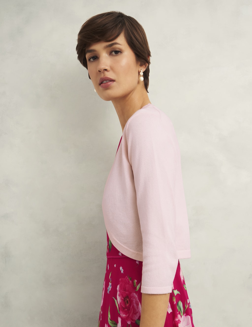 Modal Rich Cropped Cardigan 4 of 5