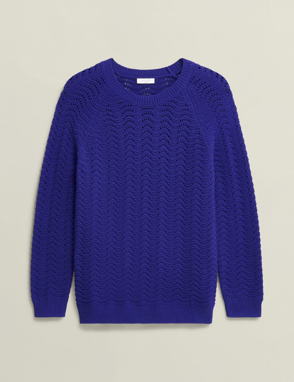 Pure Cotton Textured Jumper 2 of 7