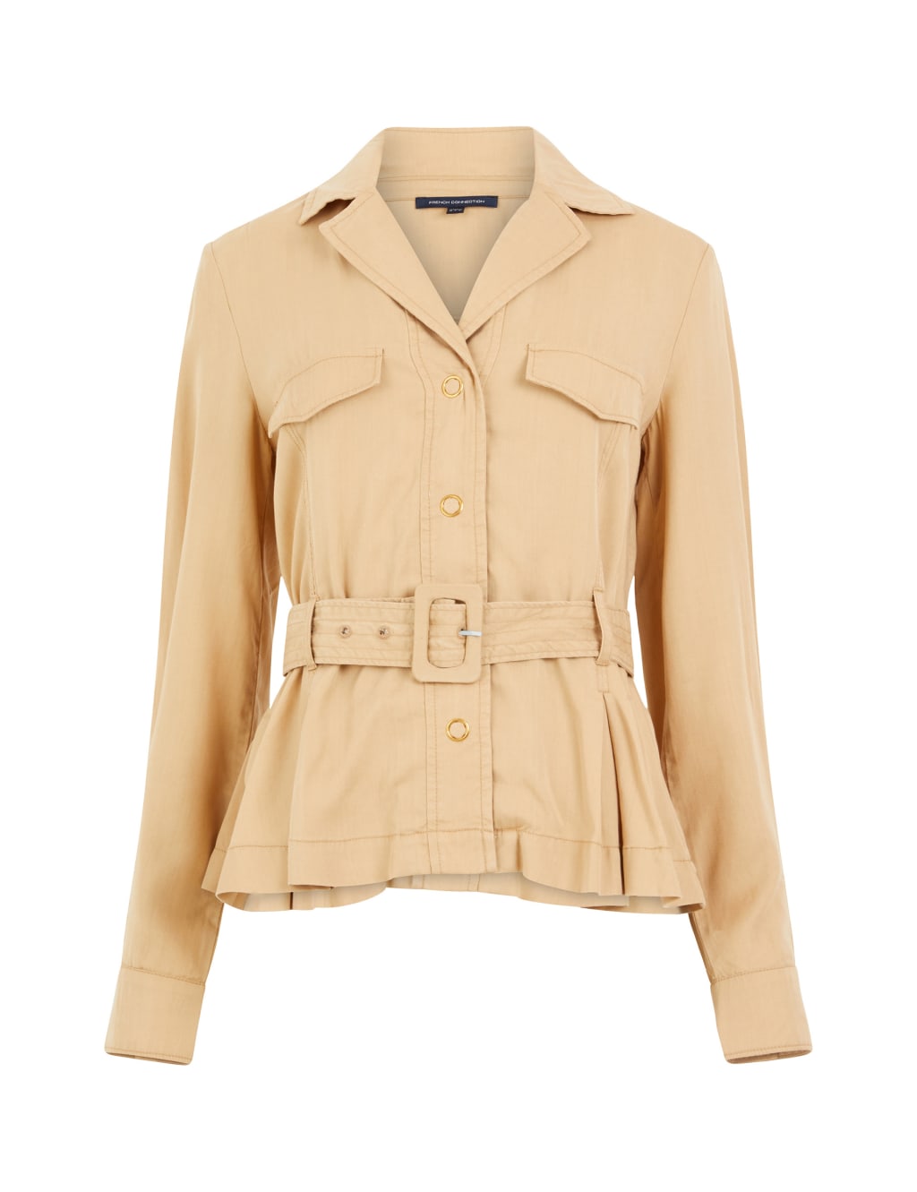 Pure Lyocell Lightweight Belted Jacket