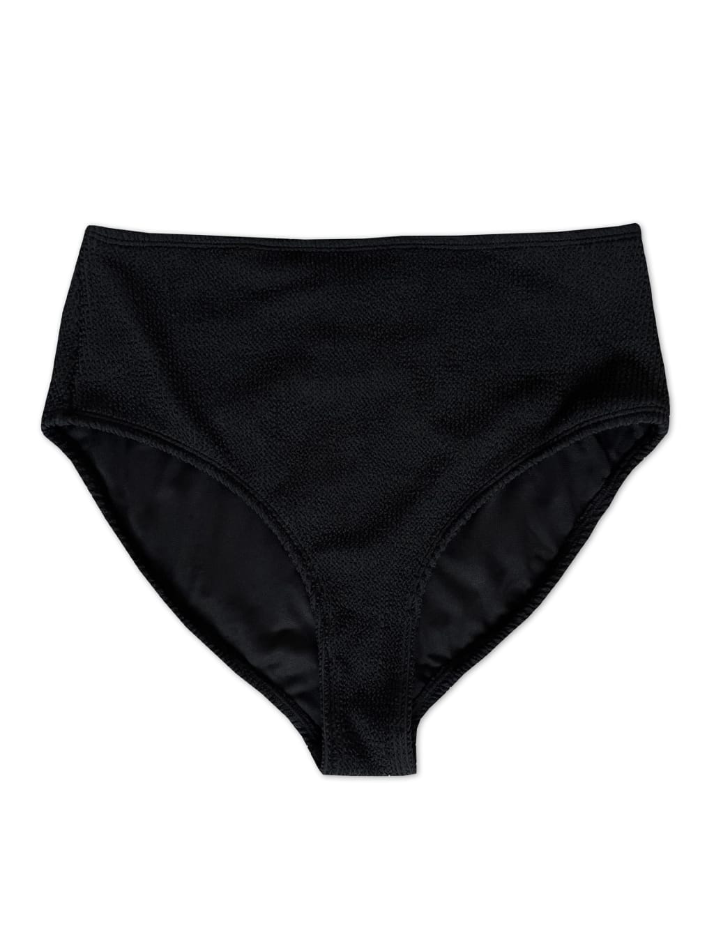 Ribbed High Waisted Bikini Bottoms 2 of 4
