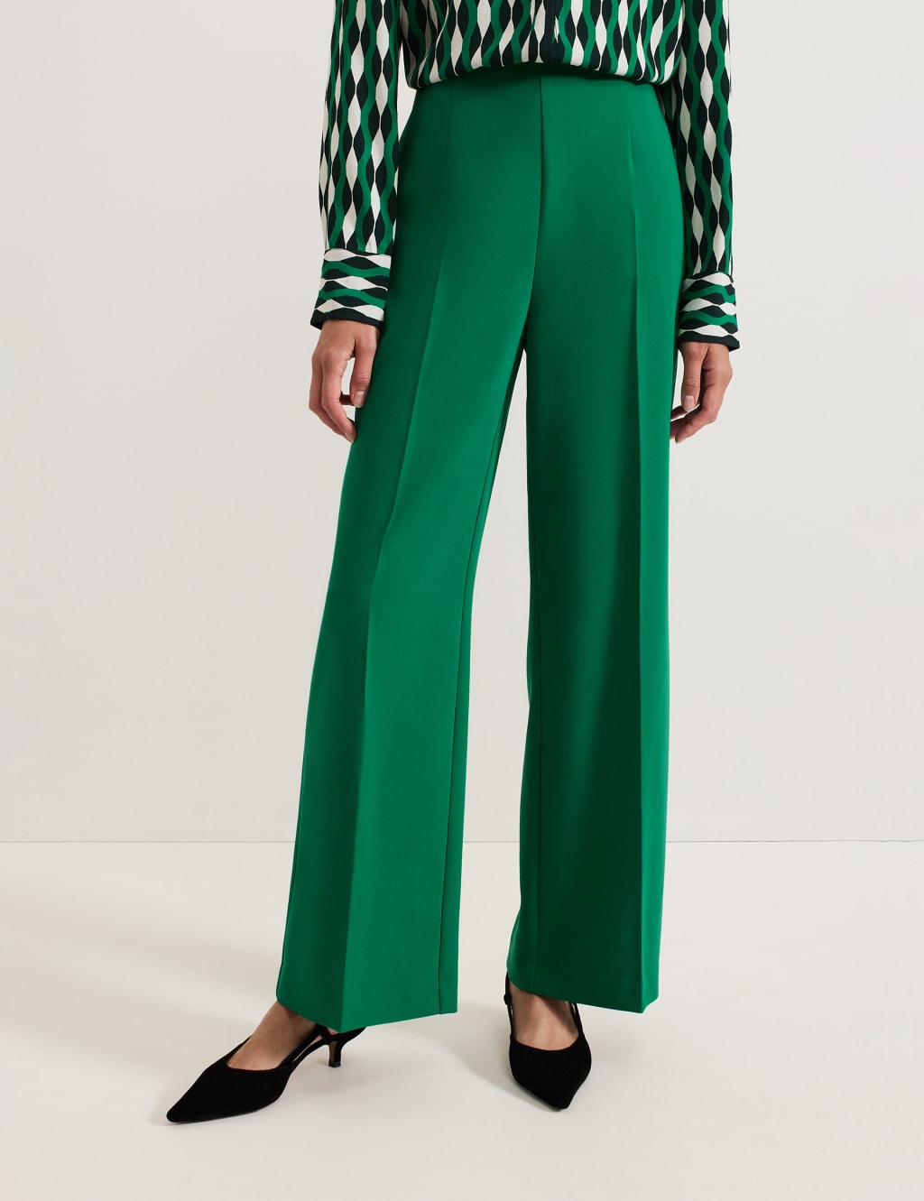 Tailored Ankle Grazer Trousers 3 of 8