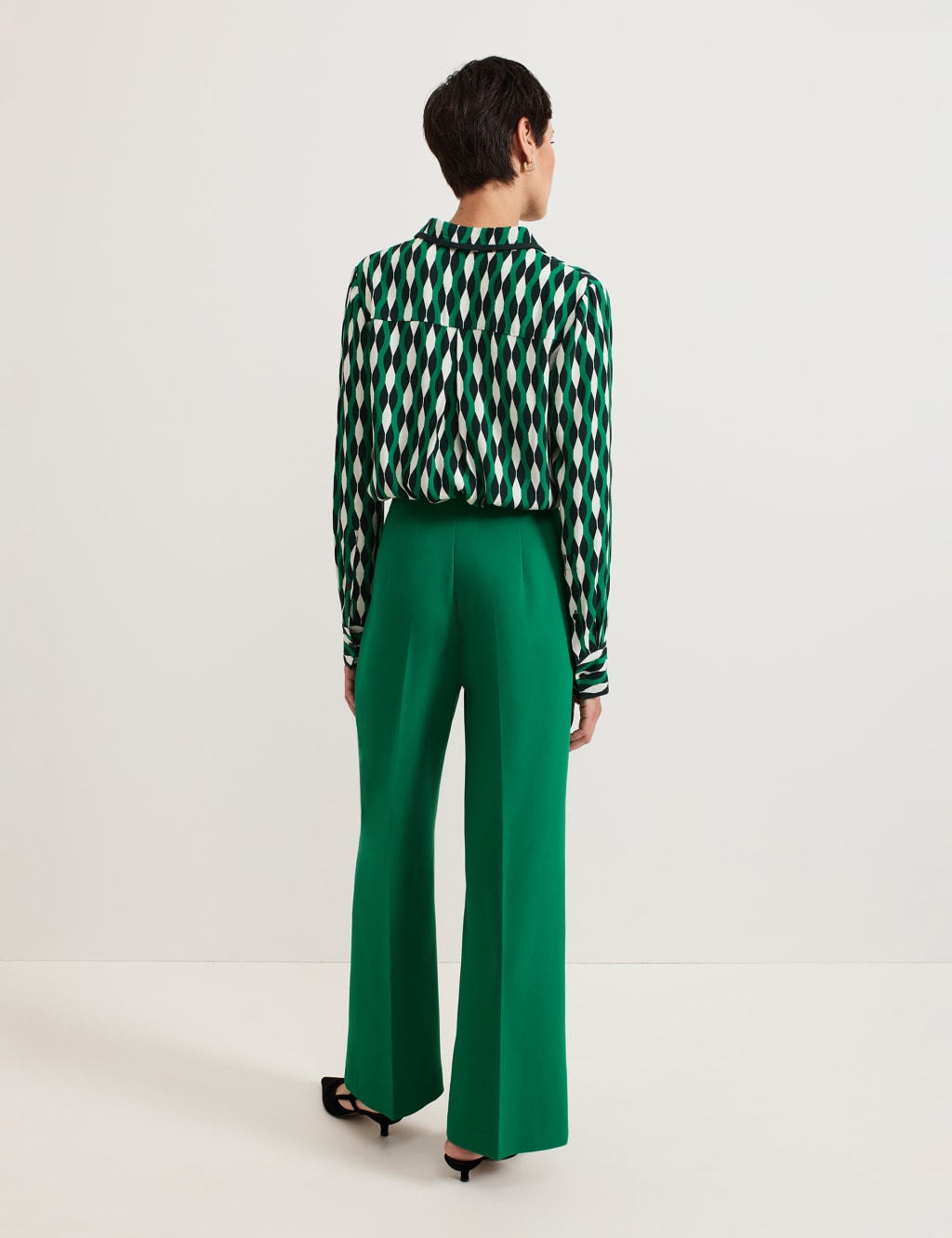 Tailored Ankle Grazer Trousers 4 of 8