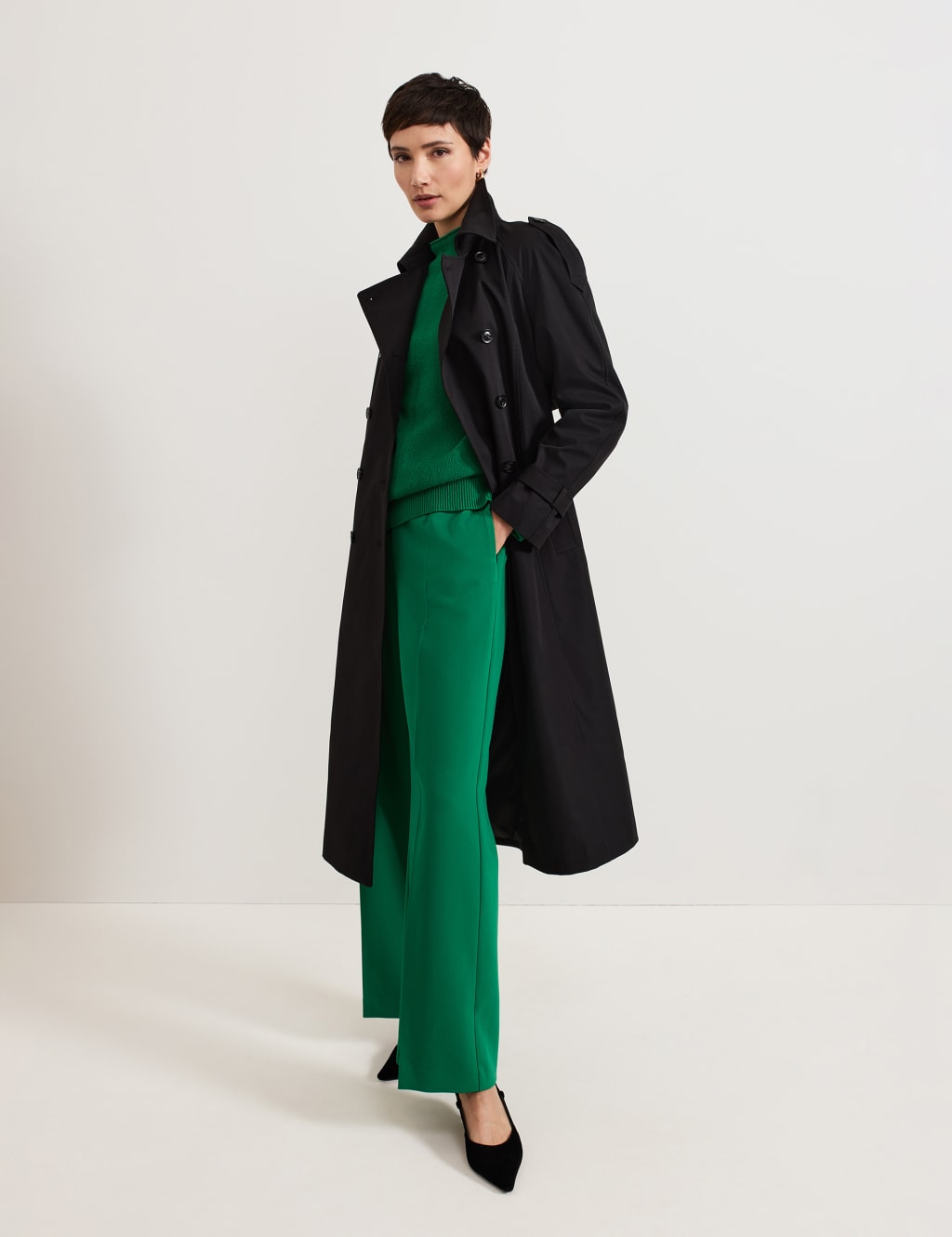 Textured Funnel Neck Batwing Jumper 6 of 6