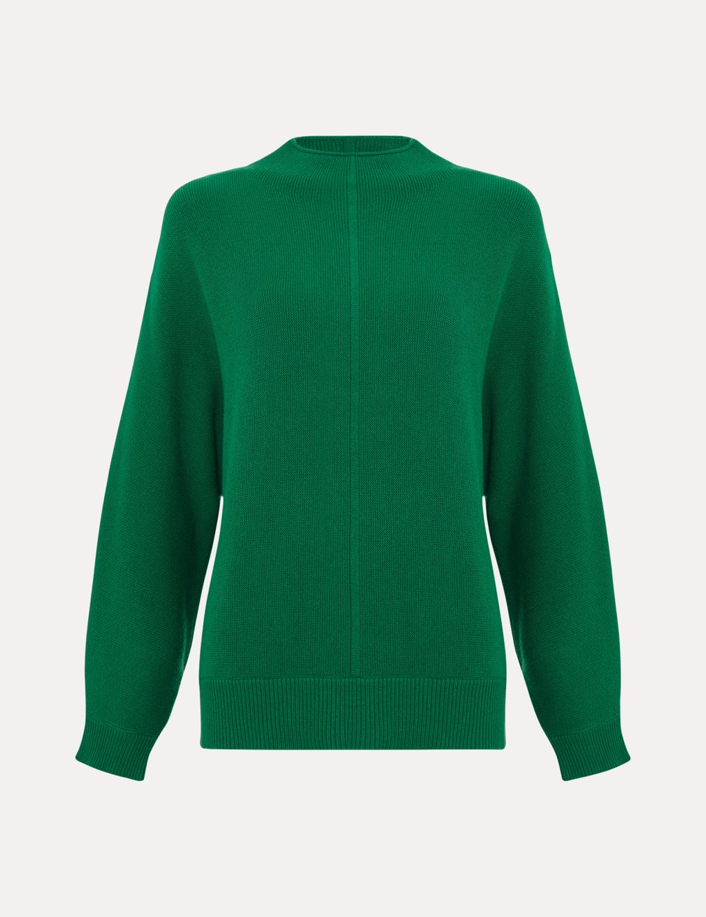 Textured Funnel Neck Batwing Jumper 2 of 6