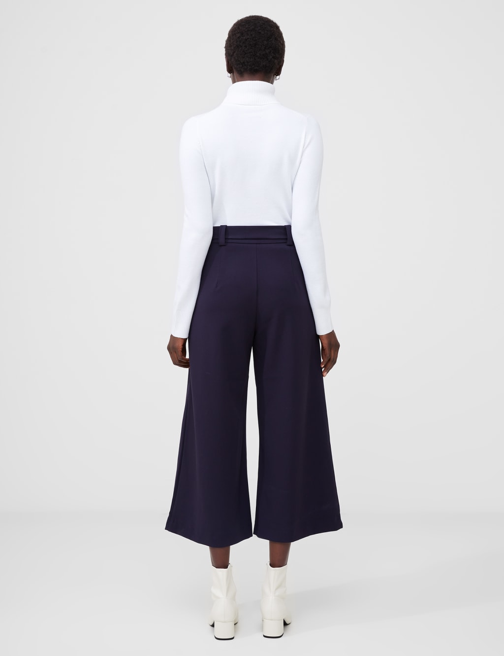 Belted Wide Leg Culottes 4 of 4