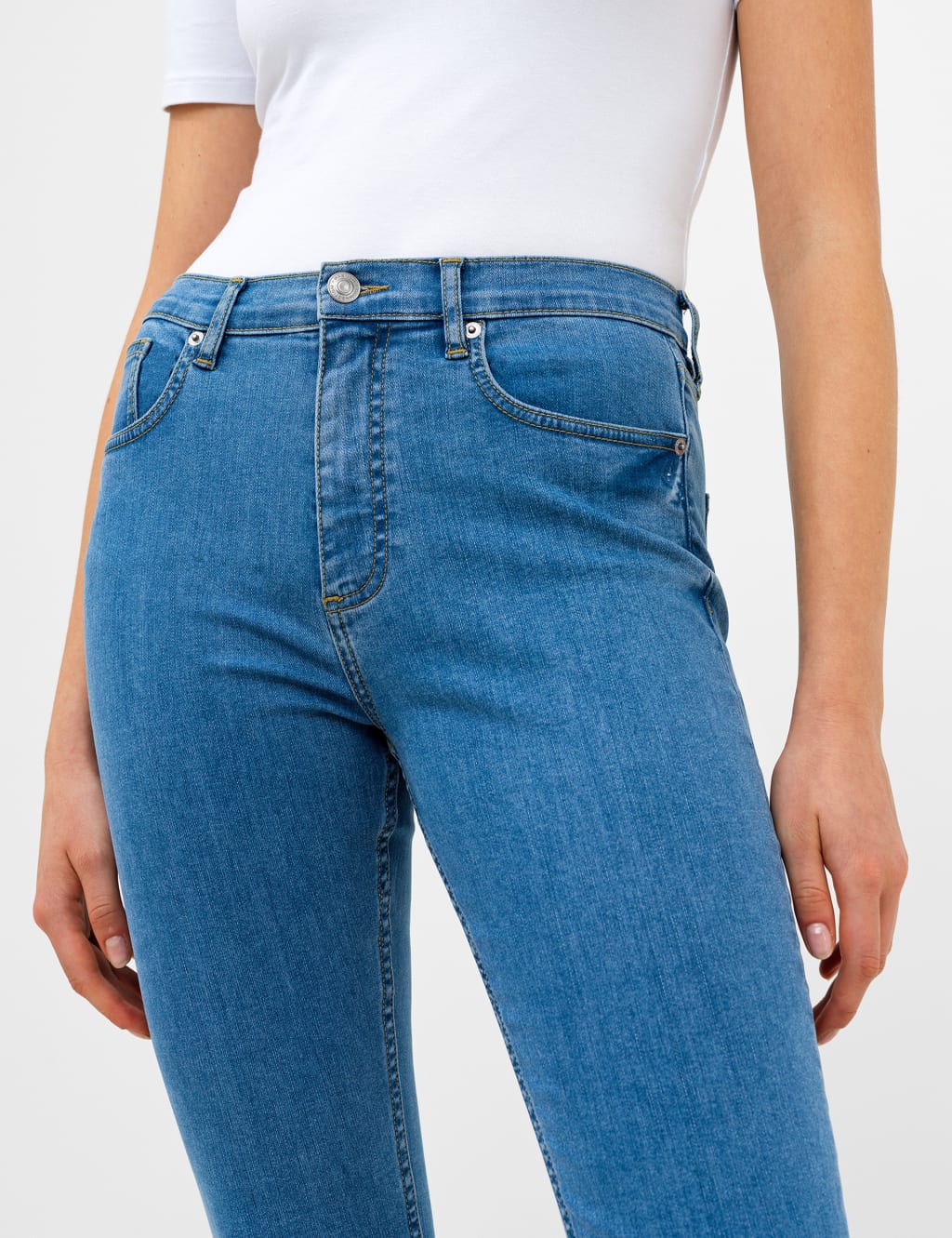 High Waisted Skinny Jeans 4 of 5