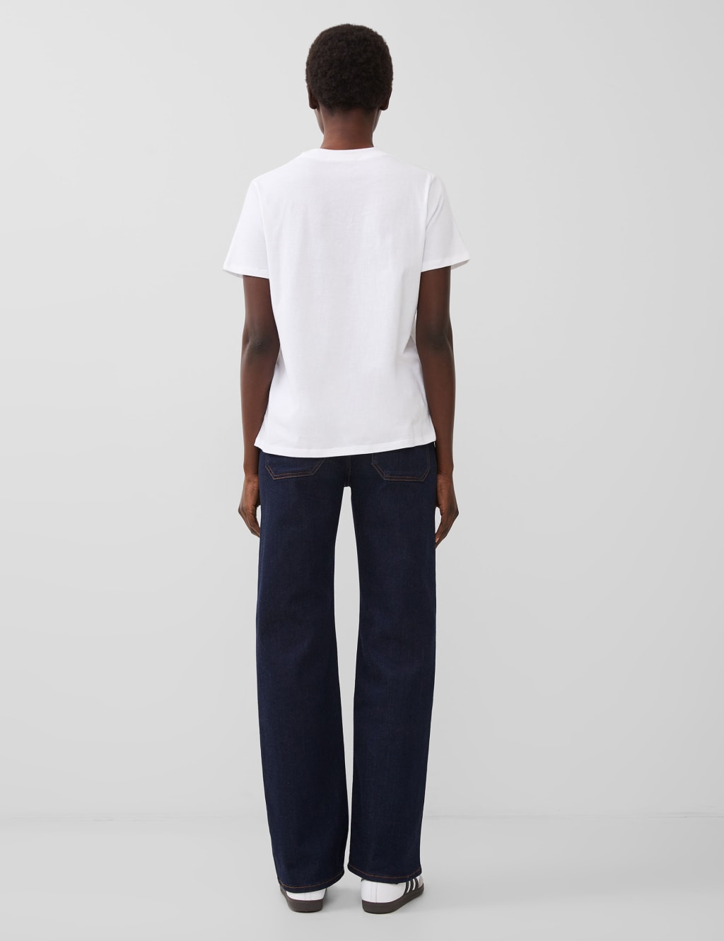Pure Cotton Slogan T-Shirt 3 of 4