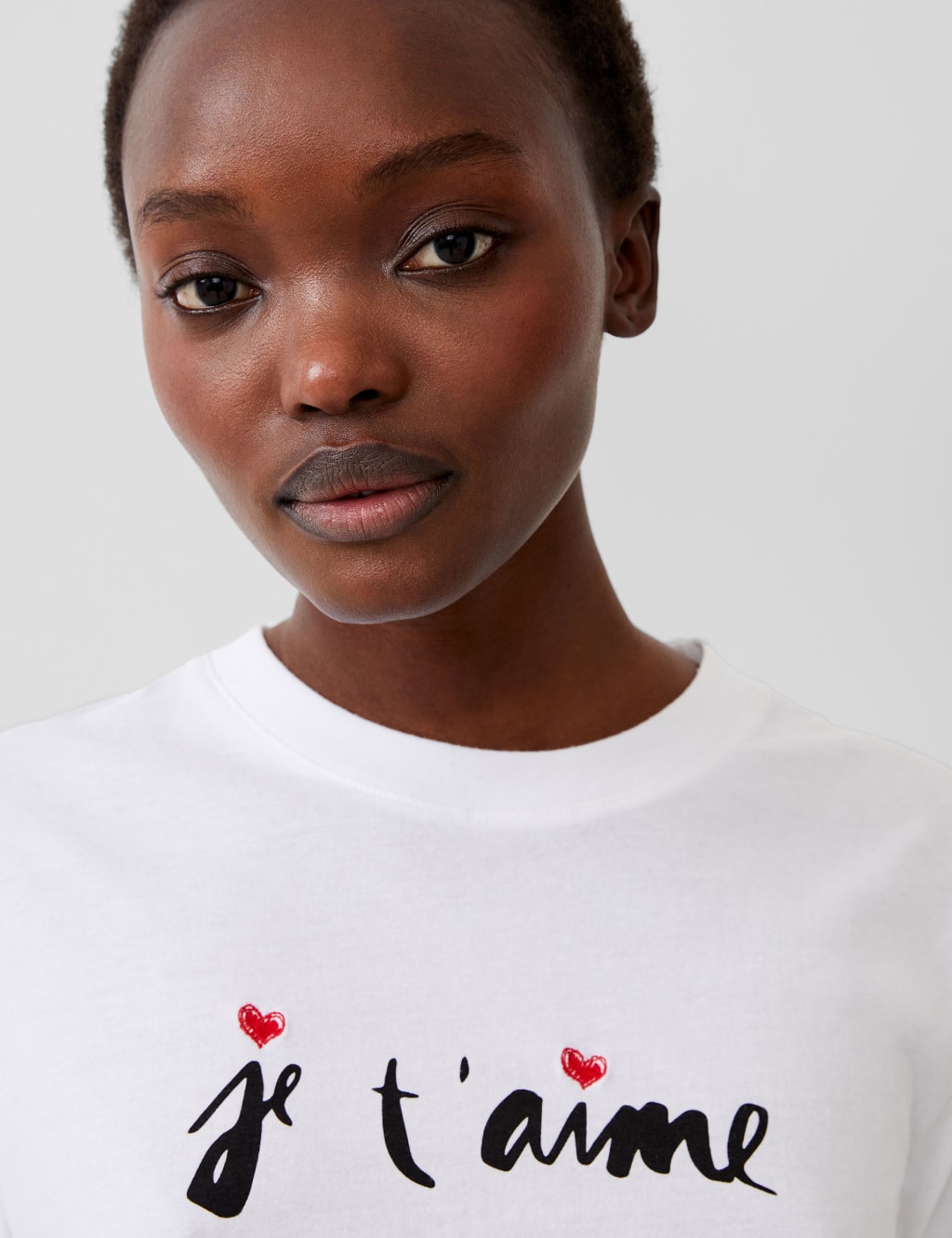 Pure Cotton Slogan T-Shirt 4 of 4