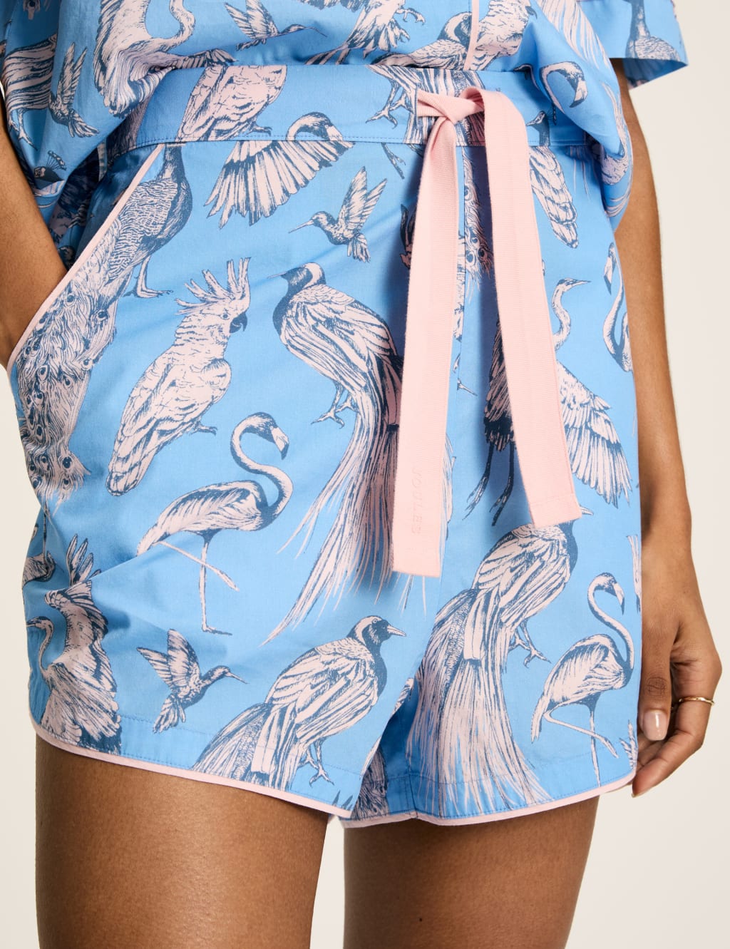 Pure Cotton Bird Print Pyjamas 6 of 6