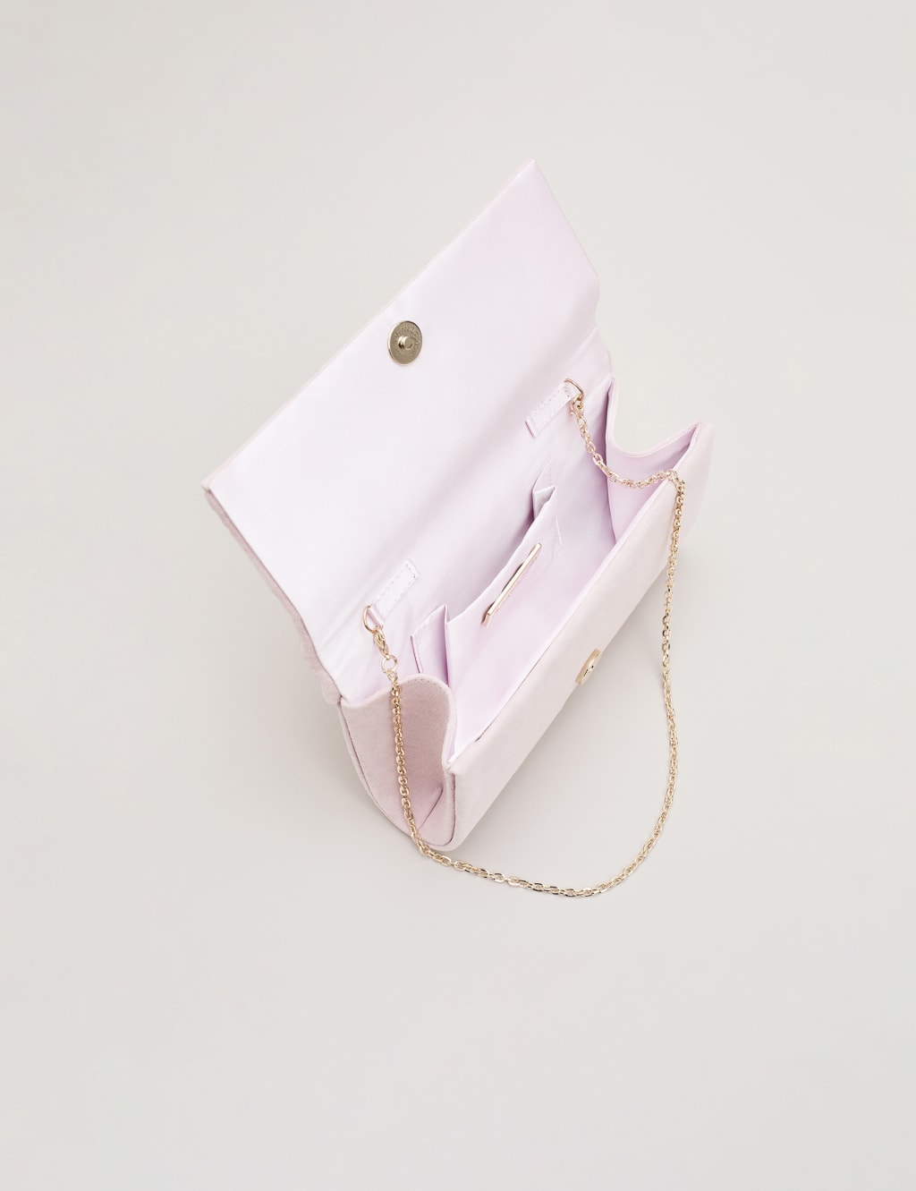 Suede Knot Front Clutch Bag 7 of 8
