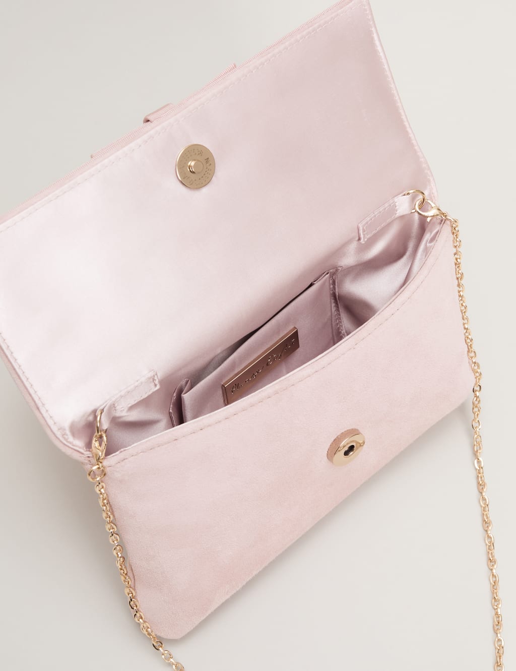 Suede Clutch Bag 6 of 7