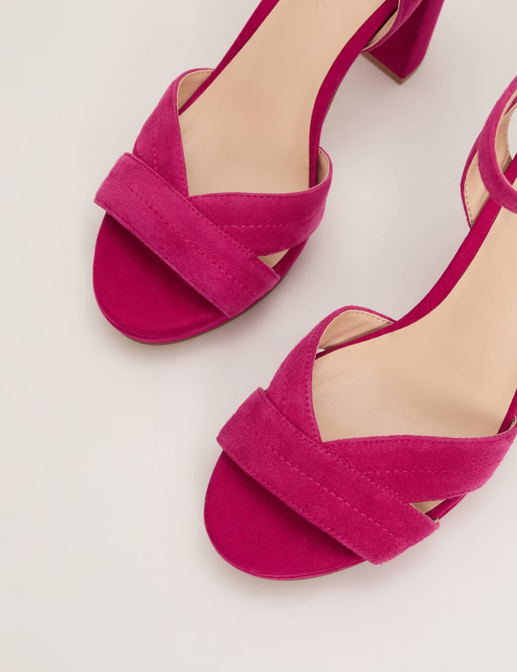 Suede Platform Open Toe Sandals 8 of 9