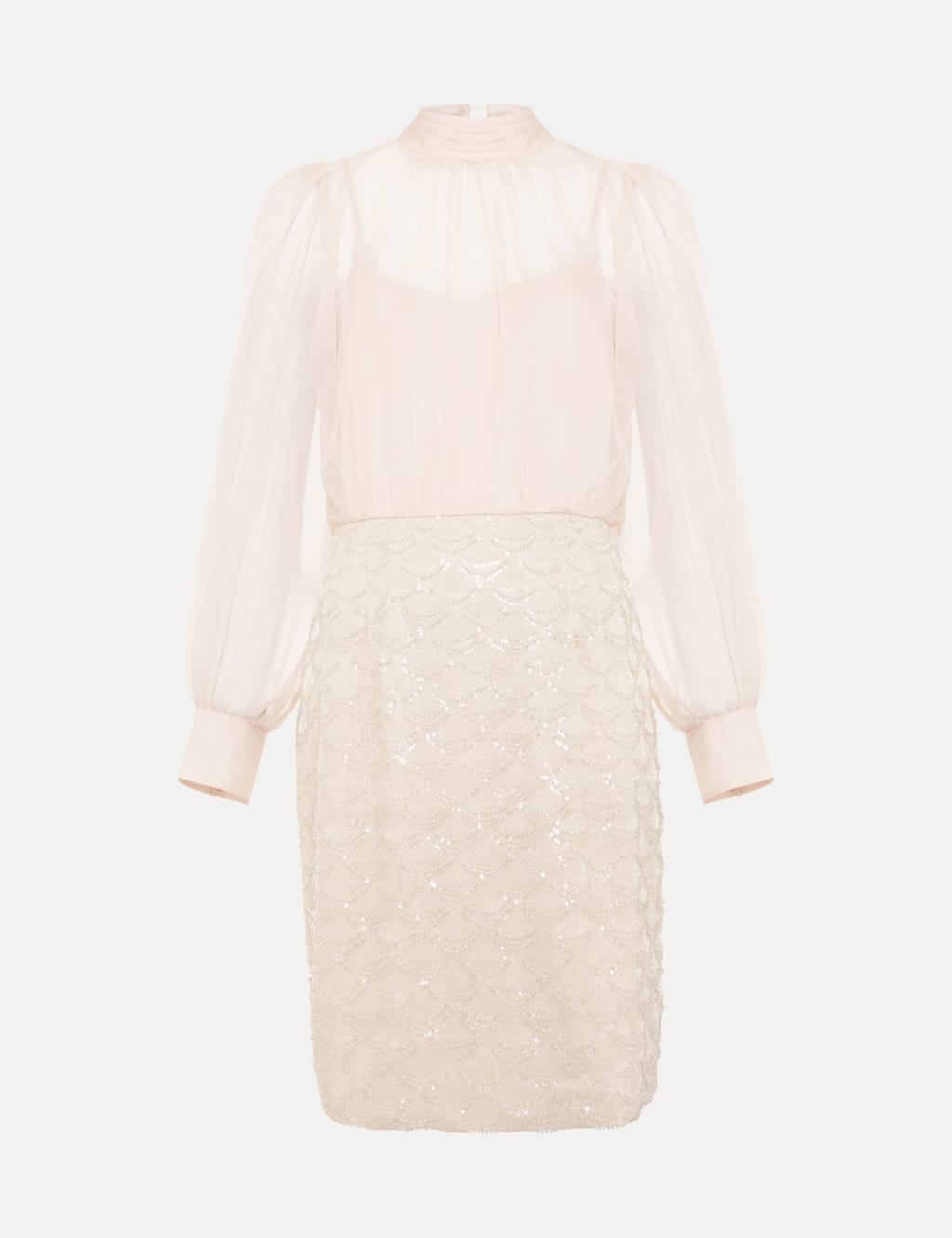 Sequin Mini Waisted Dress 2 of 6