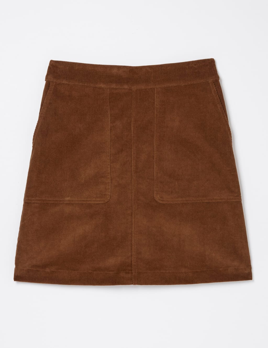 Cord Mini A-Line Skirt 2 of 5