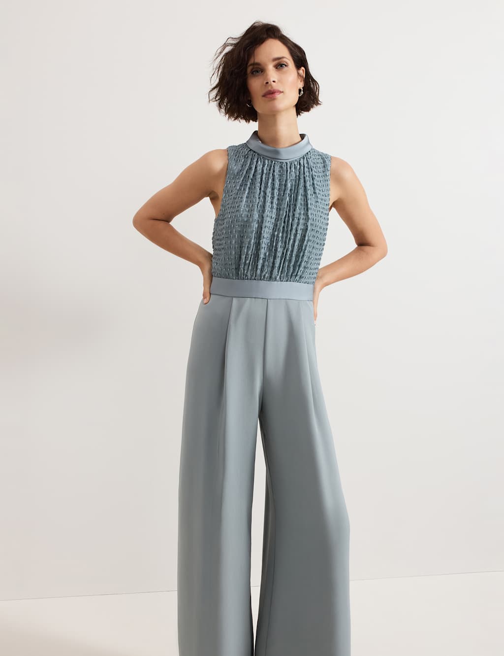 Sleeveless Waisted Jumpsuit 4 of 8
