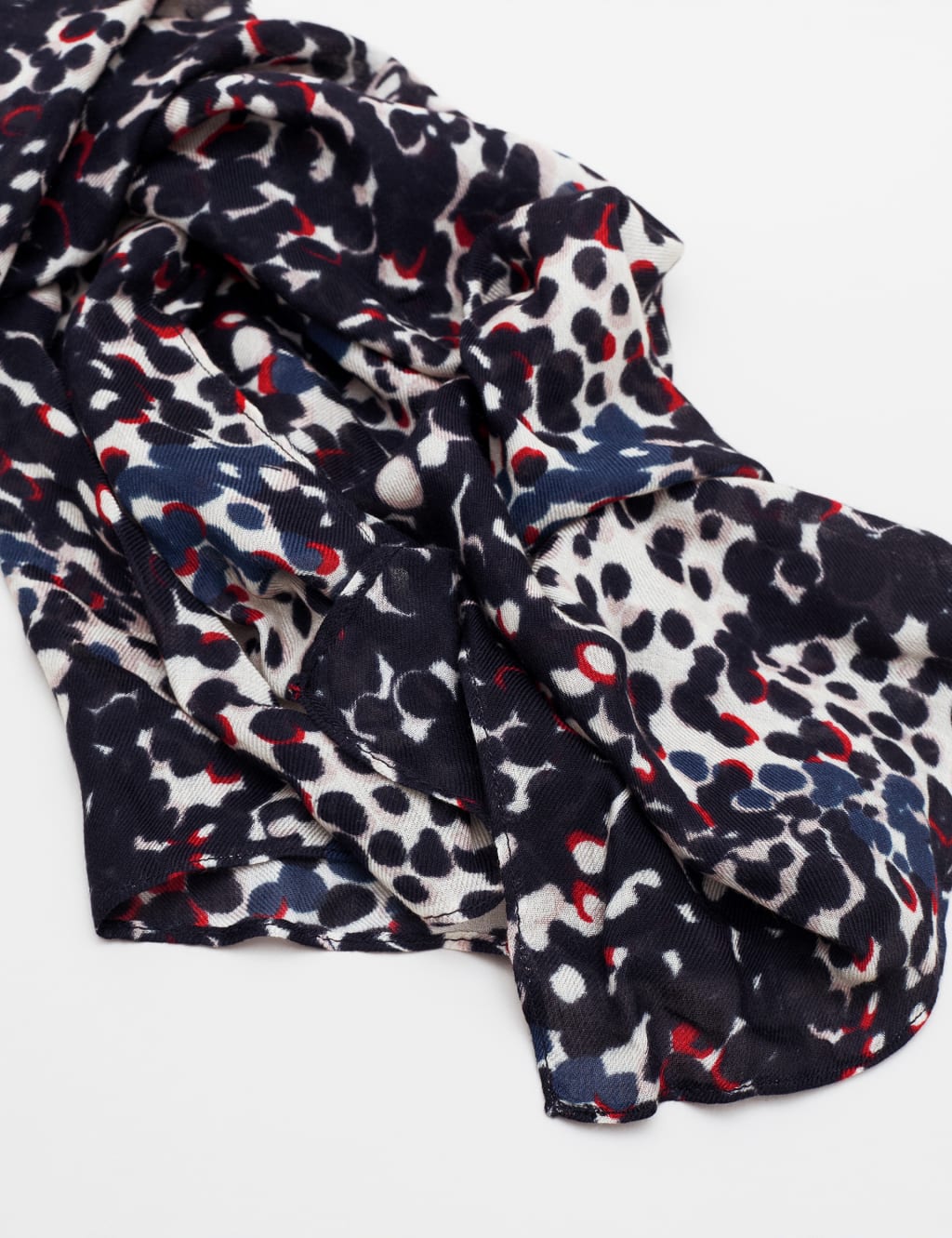Modal Blend Circle Print Scarf 5 of 5