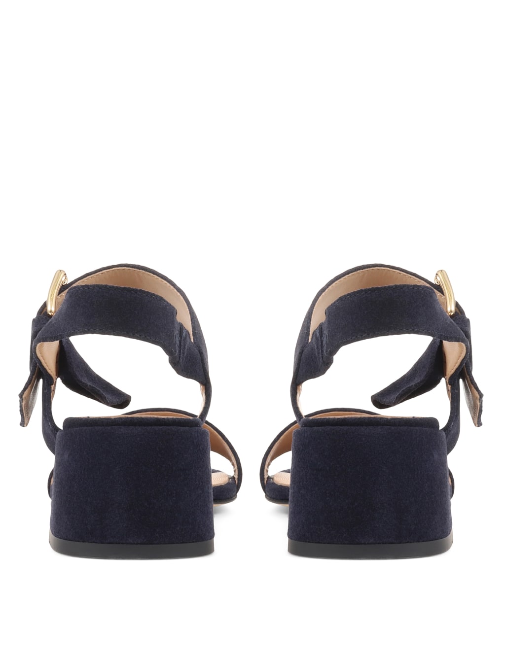 Suede Ankle Strap Block Heel Sandals 7 of 7