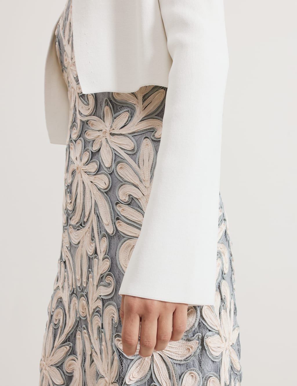 Ribbed Cropped Cardigan 6 of 6