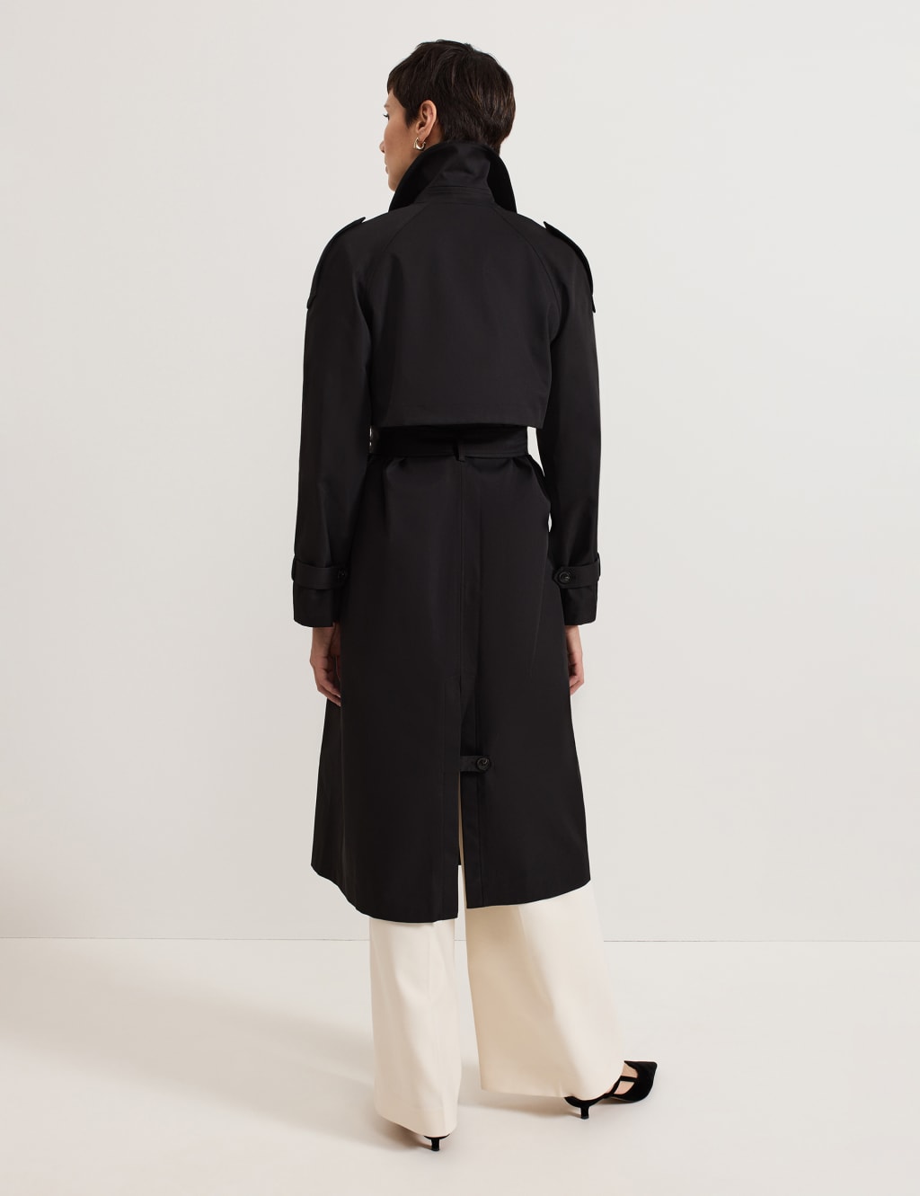 Longline Trench Coat 3 of 9