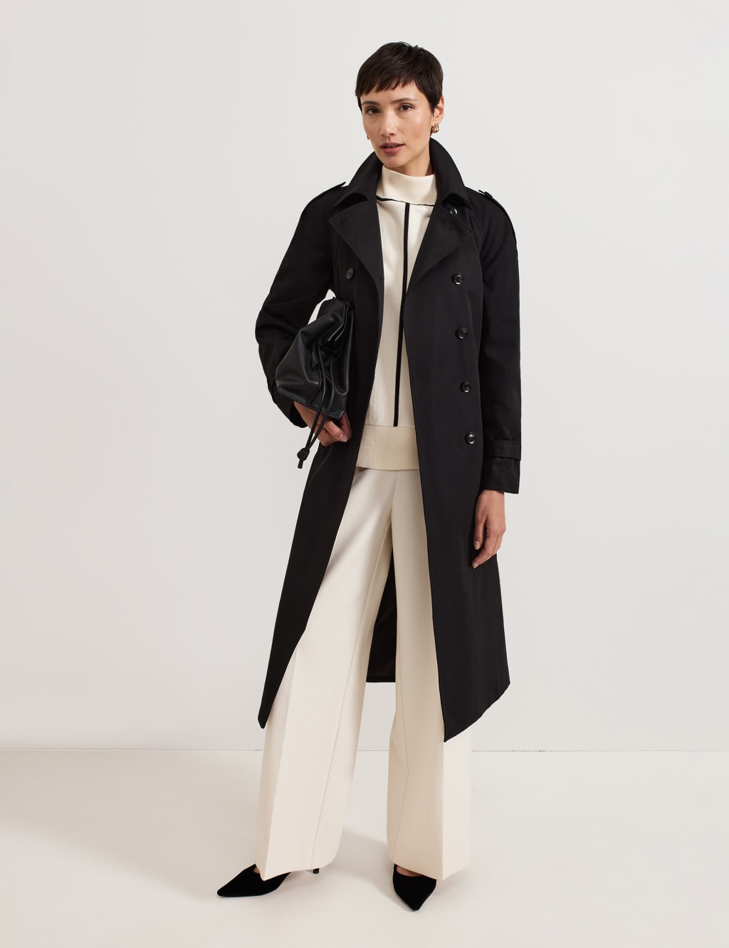 Longline Trench Coat 5 of 9