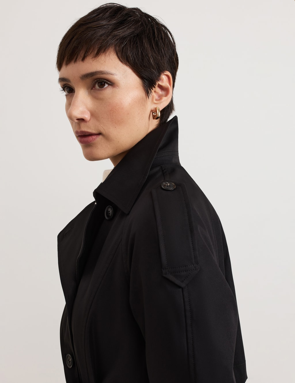 Longline Trench Coat 8 of 9