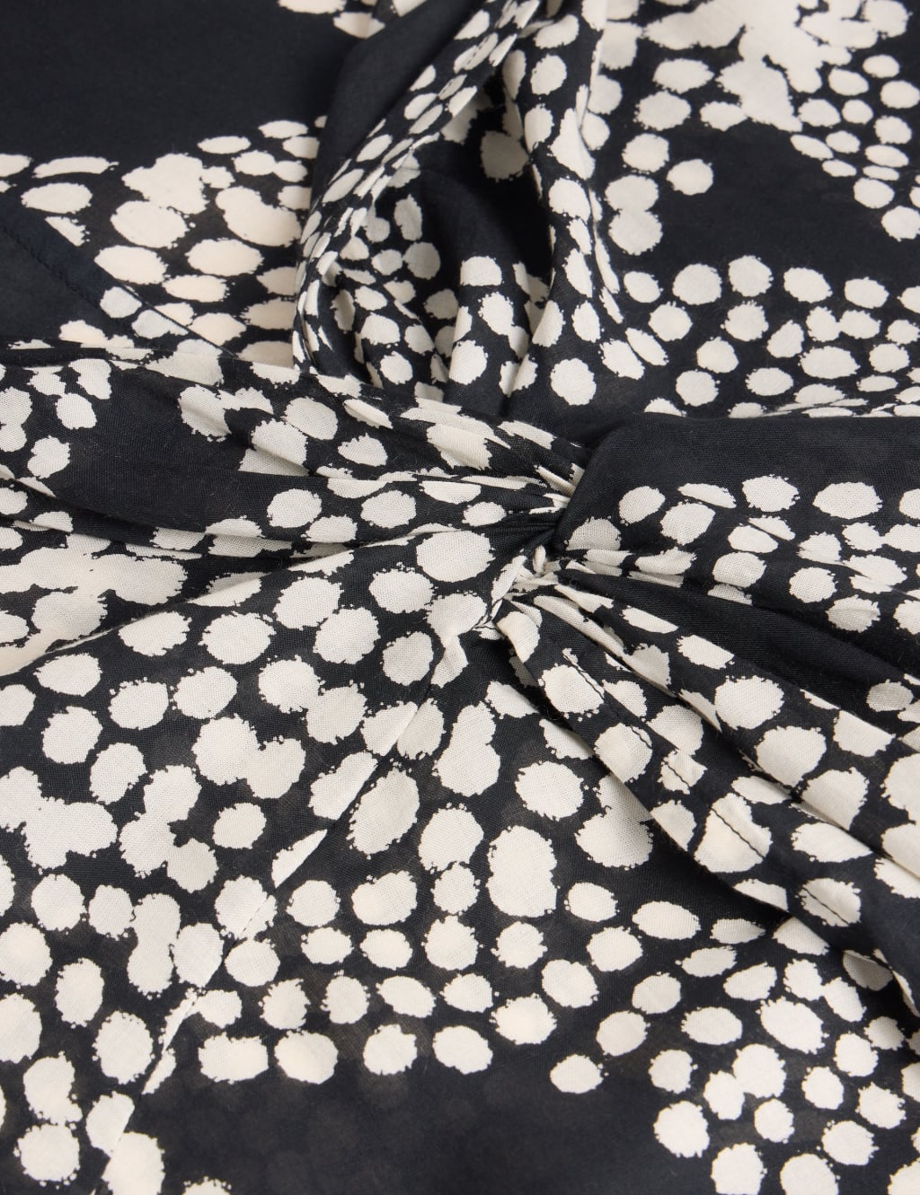 Printed Twist Front Beach Cover Up Kaftan 6 of 6