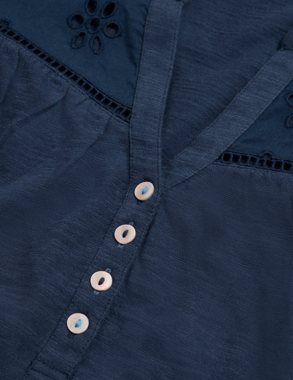Pure Cotton Broderie Top 6 of 6