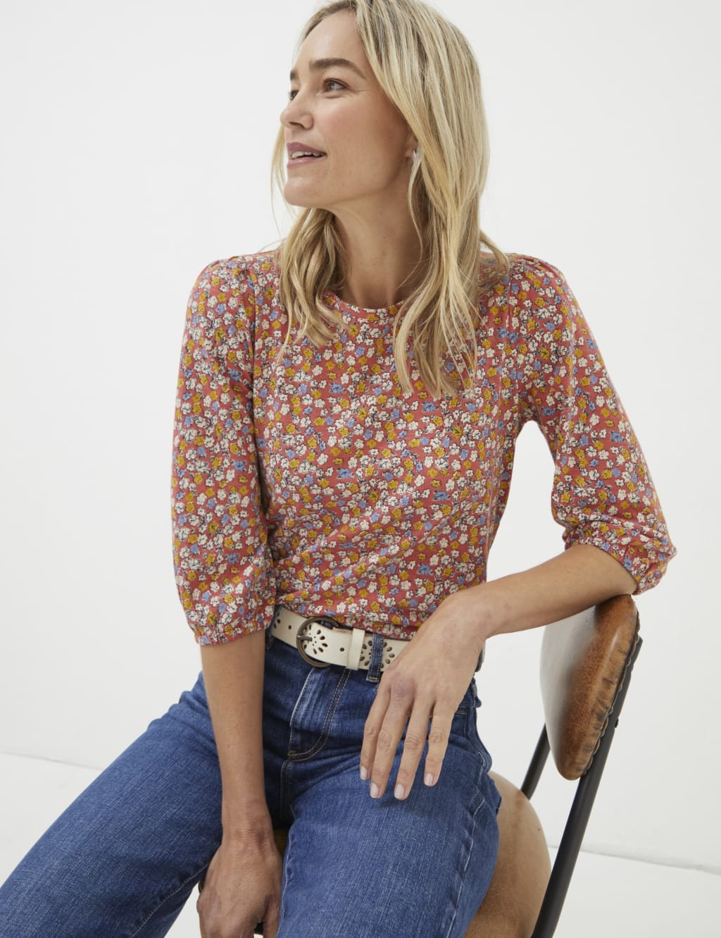 Ditsy print top cheap