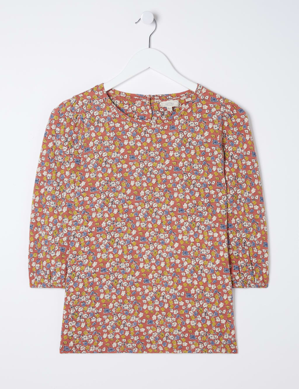Pure Cotton Ditsy Floral Top 2 of 5