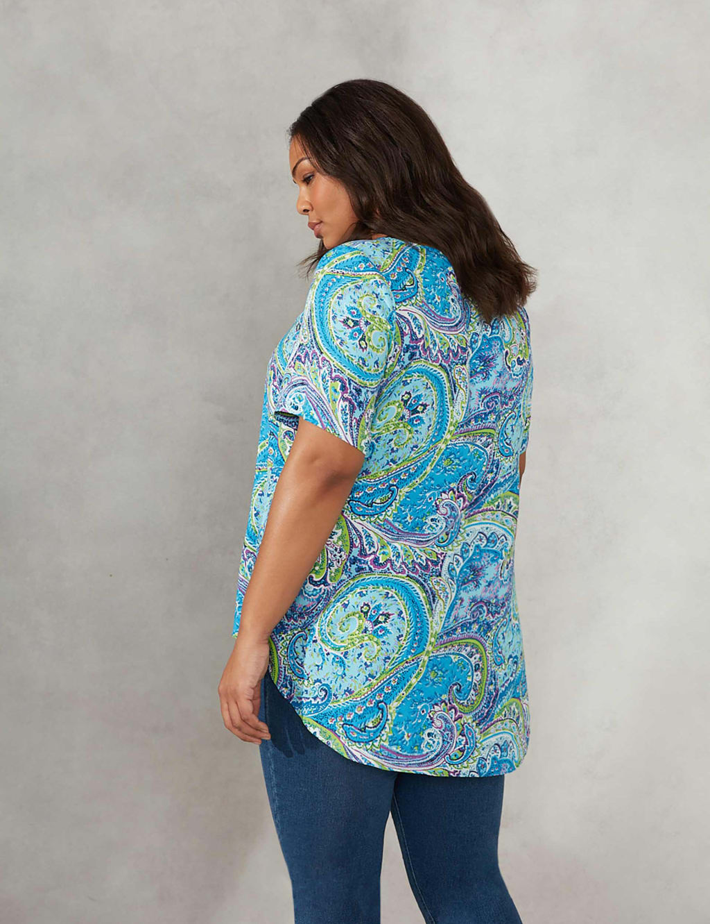 Paisley Relaxed Top 2 of 2