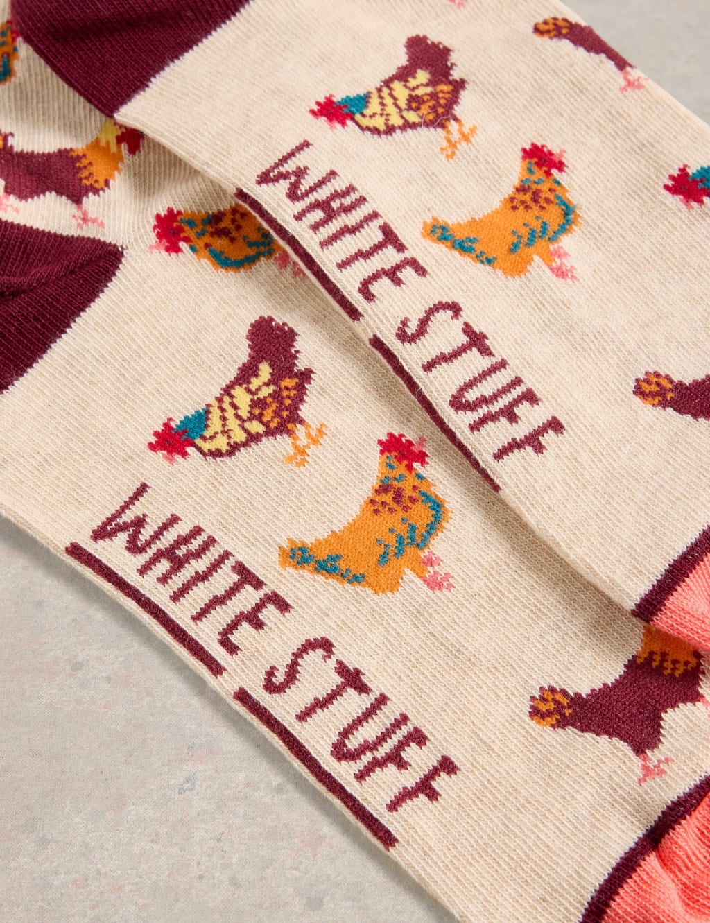 Cotton Rich Hens Ankle High Socks 2 of 2