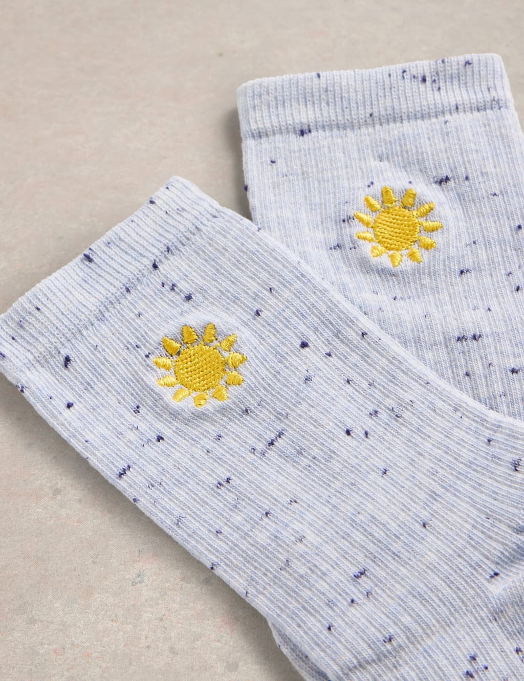 Cotton Rich Sun Ankle High Socks 2 of 2