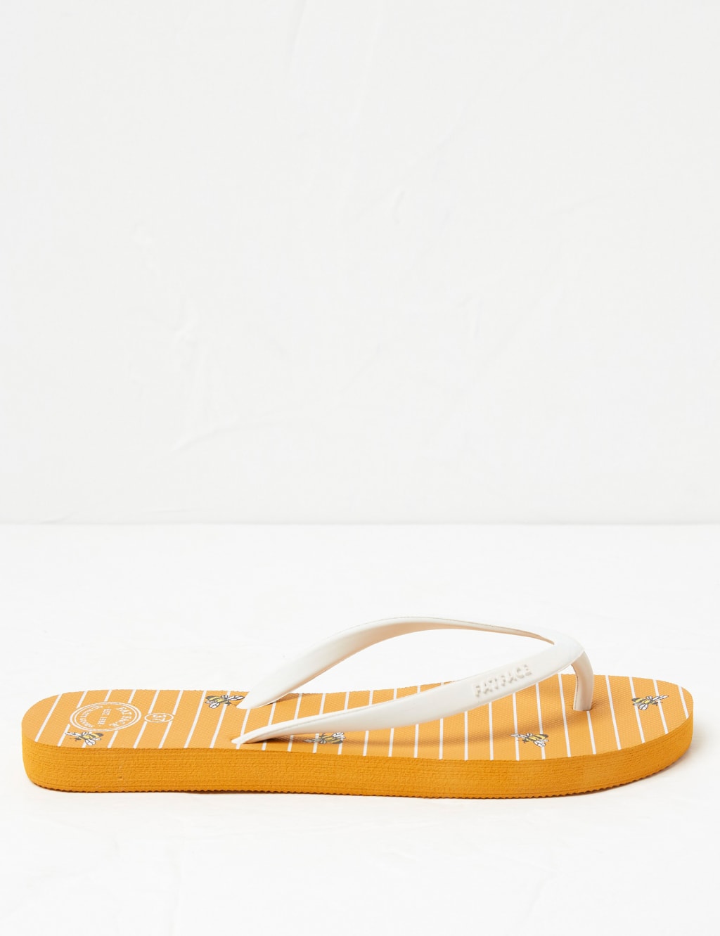 Bee Print Flip Flops 4 of 4