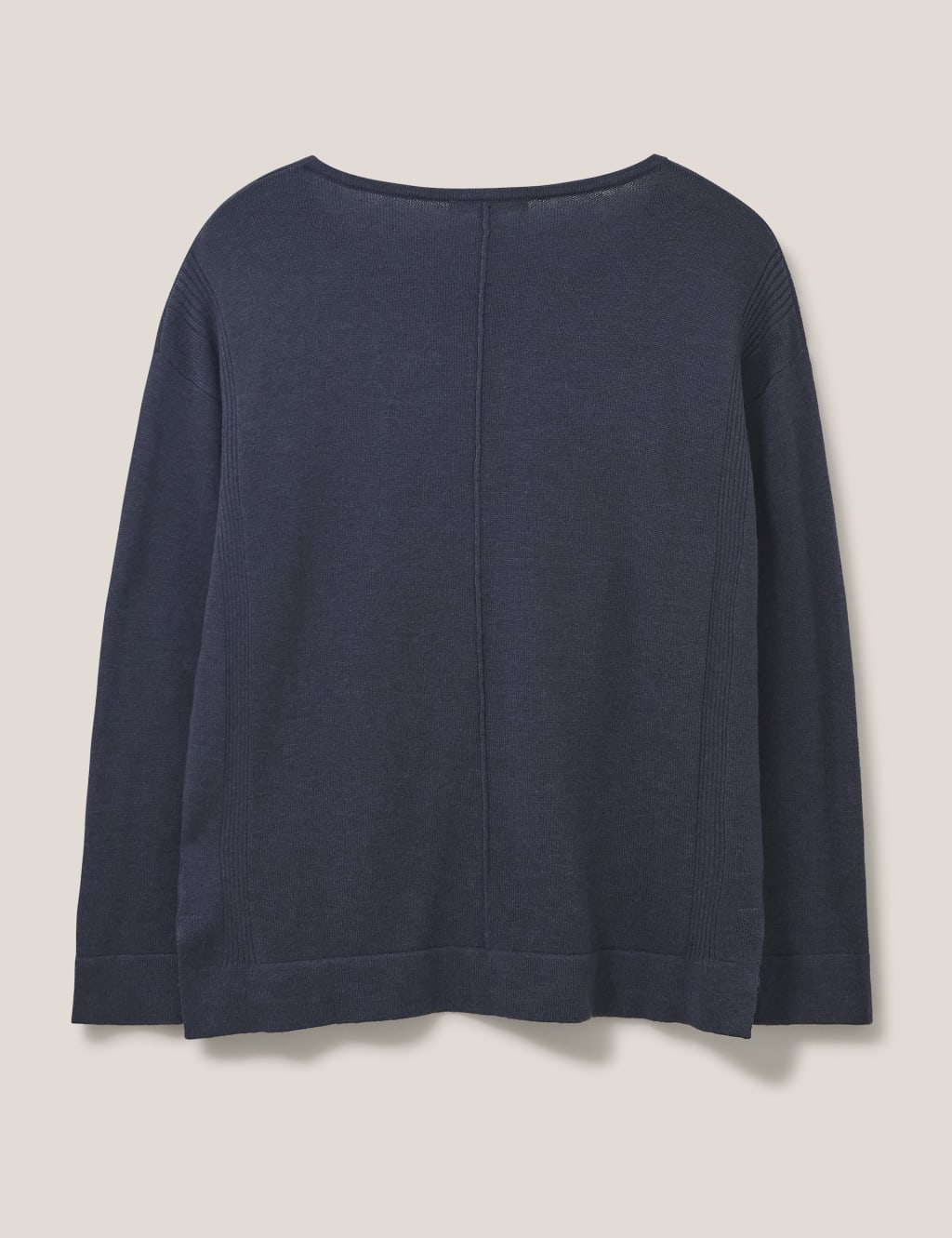 Cotton Rich Textured Crew Neck Jumper 6 of 7