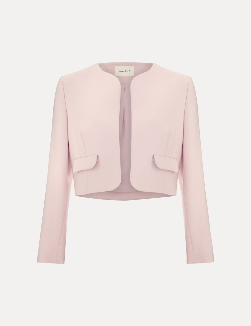 Collarless Short Jacket 2 of 5