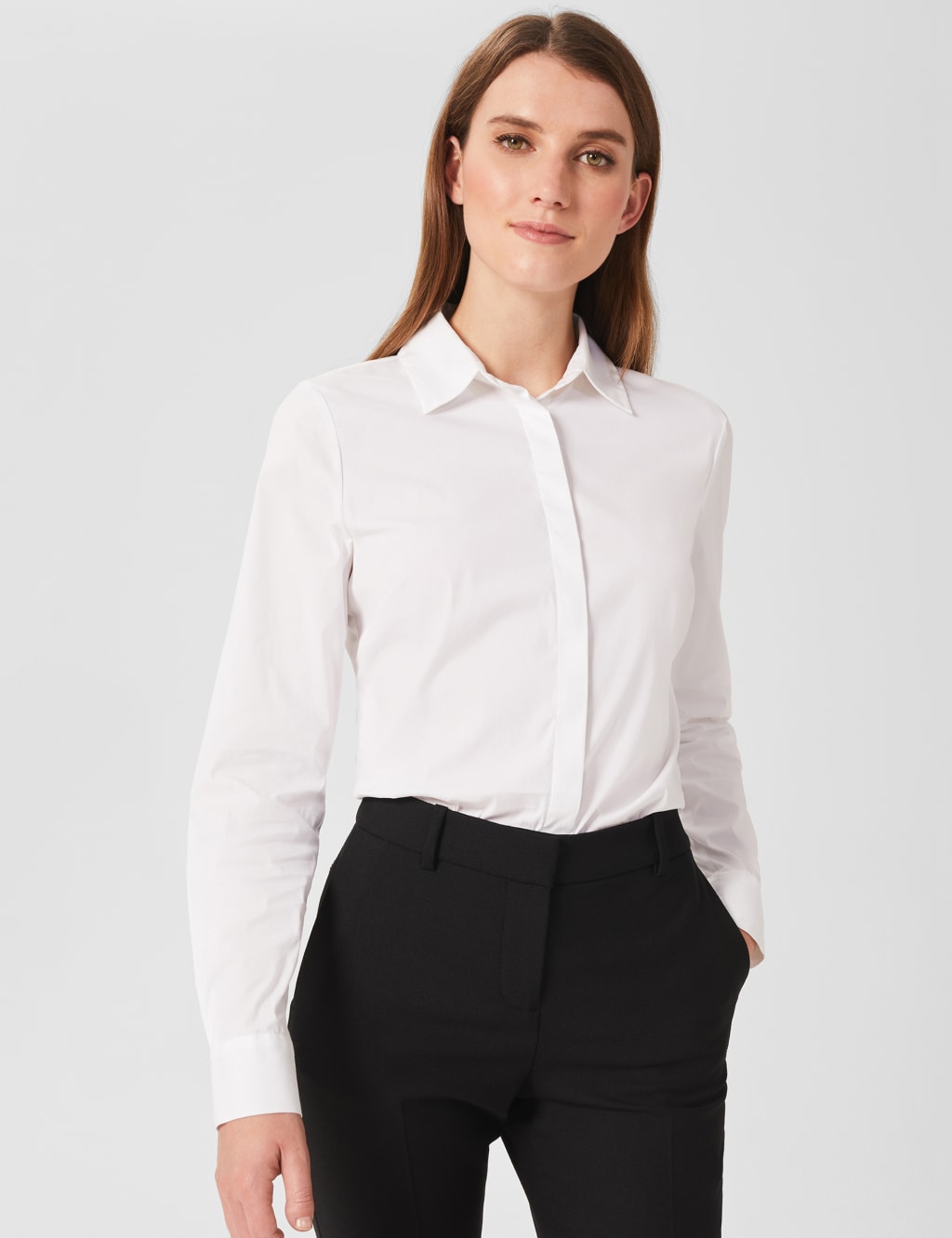 Cotton Rich Collared Long Sleeve Shirt 3 of 5