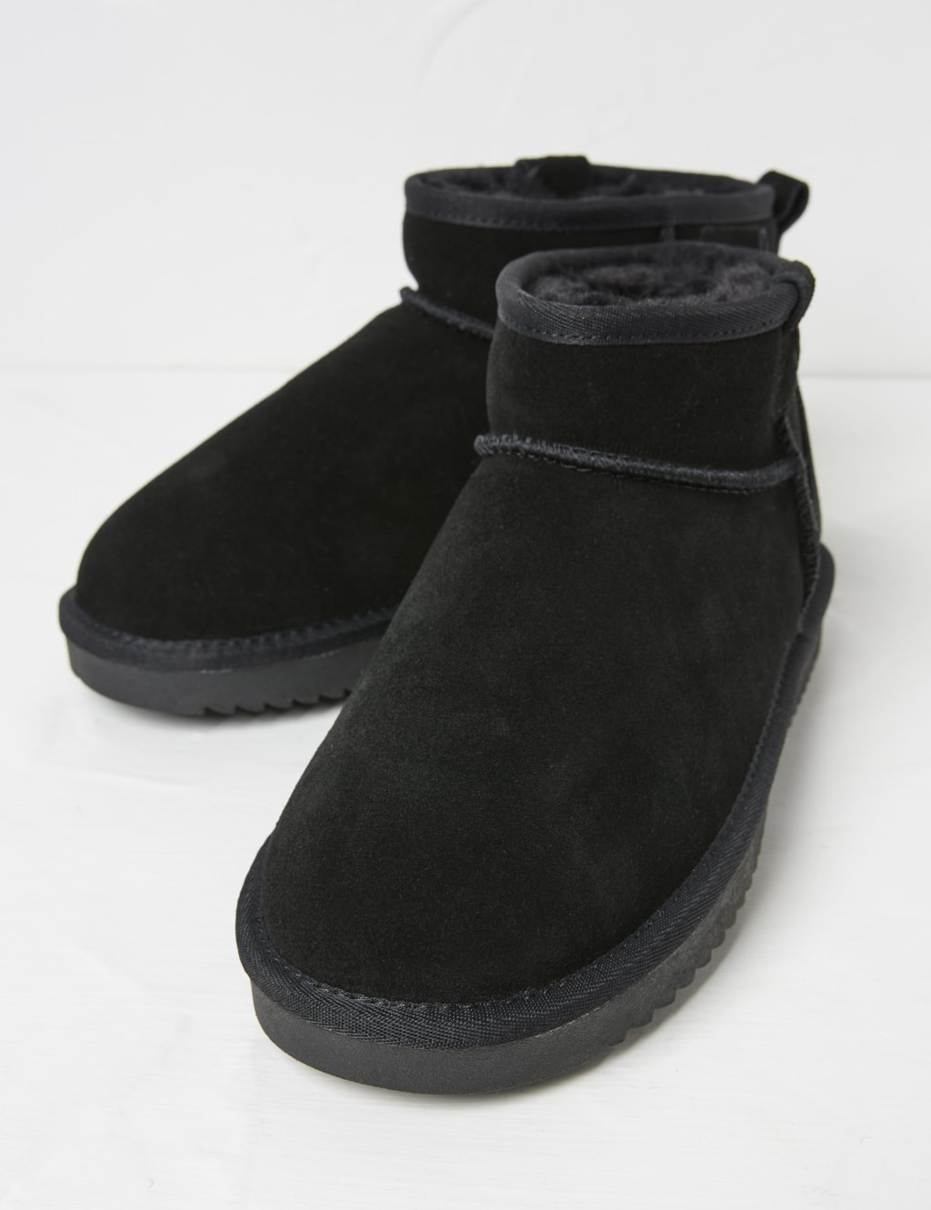 Leather Flat Heel Ankle Boots 2 of 3