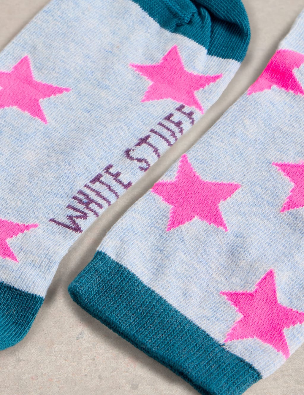 Cotton Rich Star Ankle High Socks 2 of 2