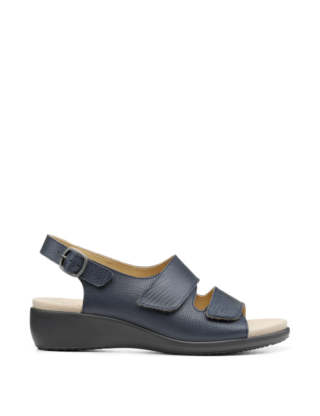 Easy II Wide Fit Leather Wedge Sandals 1 of 4