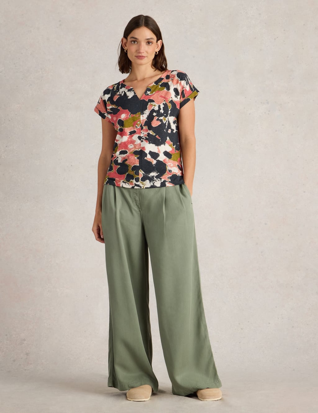Pure Cotton Printed T-Shirt 3 of 10